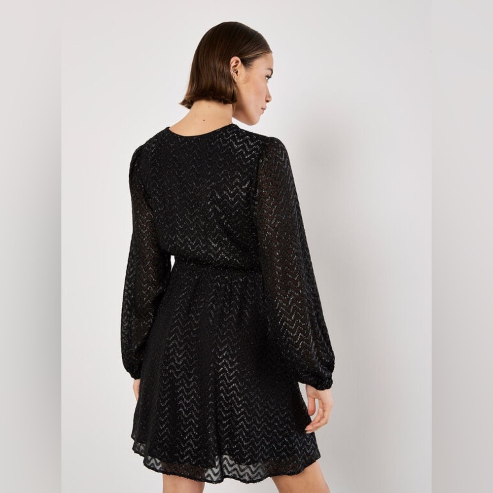 Rock & Shine by Reitmans Black Shimmer Dress – NWT Size Medium